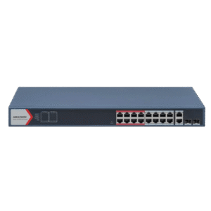 16 Port Fast Ethernet Smart PoE Switch Hikvision