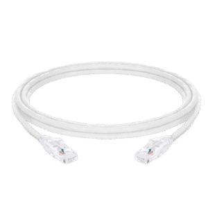 Cordons de brassage 3m FTP cat6 T-LAN blanc
