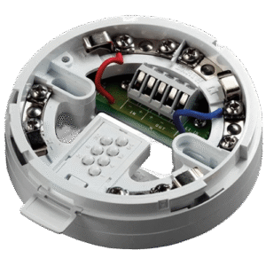 Socle pour détecteur adressable c-tec avec isolateur de court circuit