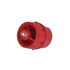Sondeur alimenté par boucle combinée adressable rouge 24 V avec base profonde Approuvé LPCB