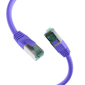 Cordon de brassage 2M FTP cat6a T-lan  violet