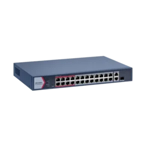 Commutateur intelligent POE Fast Ethernet 24 ports Hikvision
