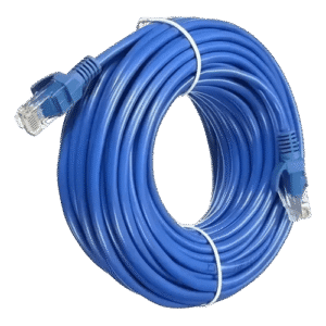 Cordon de brassage  FTP Cat6 10m T-LAN  bleu