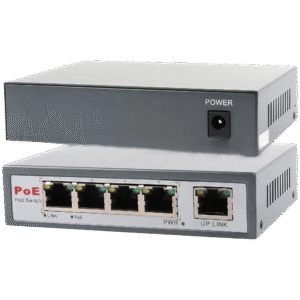 Commutateur intelligent POE Fast Ethernet 4 ports Hikvision